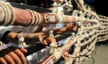 El salame más largo del mundo es de Tandil, mide 310 metros y lo presentaron ante miles de personas