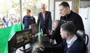 Esteban Echeverría: Inauguraron una nueva sede del Centro Operativo de Monitoreo