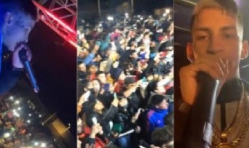 Uruguay: graves incidentes después de un recital de L-Gante y Callejero Fino en Montevideo
