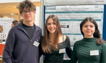 Tres estudiantes argentinos ganaron en Alemania un premio clave de ciencia