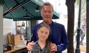 Greta Thunberg contó el ofrecimiento que le hizo Arnold Schwarzenegger
