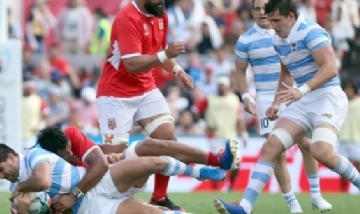 Los Pumas vencieron 28-12 a Tonga