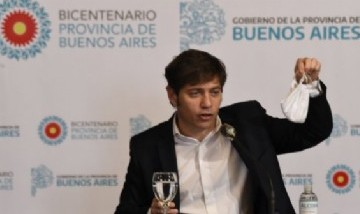 Axel Kicillof aislado por haber tenido contacto estrecho con un caso positivo de coronavirus