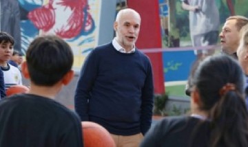 Horacio Rodríguez Larreta volvió a la escena política tras su derrota en las PASO