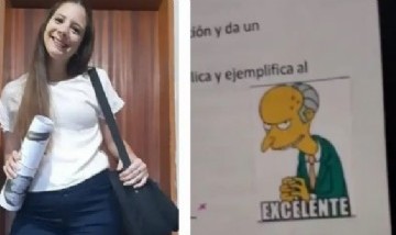 Una docente corrigió exámenes con memes y se hizo viral en TikTok
