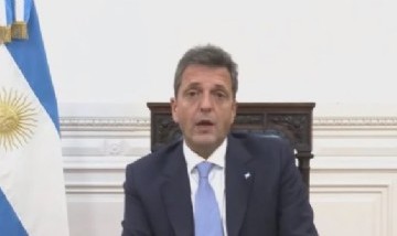 Massa fue el único líder latinoamericano en exponer en la 7° Cumbre de Presidentes de Parlamentos del G20