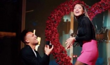 Se pasó de romántico: La propuesta de casamiento de Lautaro Martínez a Agustina Gandolfo
