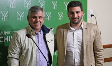 El intendente Guillermo Britos recibió al intendente electo de 25 de Mayo para trabajar en conjunto