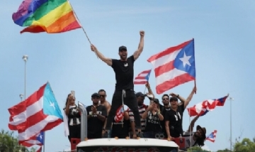 Ricky Martin dijo presente en las manifestaciones en Puerto Rico