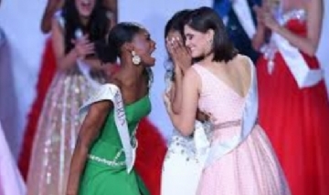 La reacción de la concursante de Nigeria cuando perdió la corona de Miss Mundo