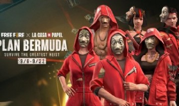"La Casa de Papel" se une con el videojuego "Free Fire" para un increíble evento