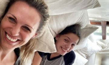 Así está Emma, la hija de Denise Dumas y Martín Campilongo que se dedica a la equitación