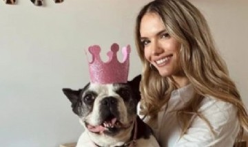 Eva Bargiela organizó un festejo muy especial para el cumpleaños de 10 de su perra Frida