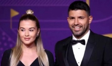 La insólita reacción del Kun Agüero en los premios Martín Fierro Latinos: "No se qué hago acá"