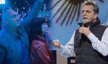 Peteco Morales y militantes de Baradero acompañaron a Massa en el Congreso del Frente Renovador