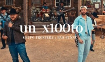 Grupo Frontera x Bad Bunny - un x100to (Video Oficial)