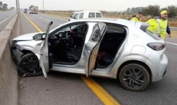 El futbolista de Gimnasia, Lautaro Chávez, se descompensó y sufrió un accidente automovilístico