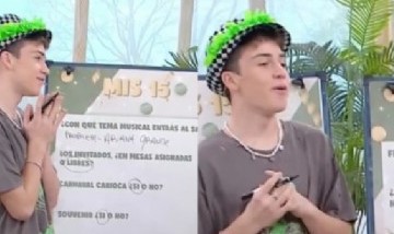 Juan Otero, el hijo de Flor Peña, adelantó cómo será su gran festejo de cumpleaños de 15