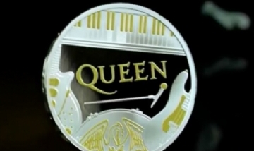Queen inspiró la creación de la primera moneda en homenaje a una banda de rock