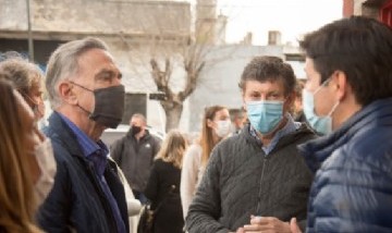 San Isidro: Pichetto y Gribaudo recorrieron el centro comercial y elogiaron a Posse