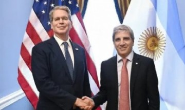 El Tesoro de Estados Unidos selló un swap por 20 mil millones de dólares con la Argentina