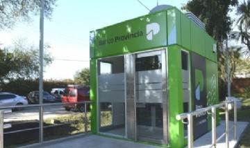 Sebastián Galmarini inauguró un nuevo cajero automático del Banco Provincia en San Fernando
