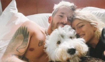 Mirá cómo actúa su Mao, el perro de Stefi Roitman, al percibir que ella se tiene que ir