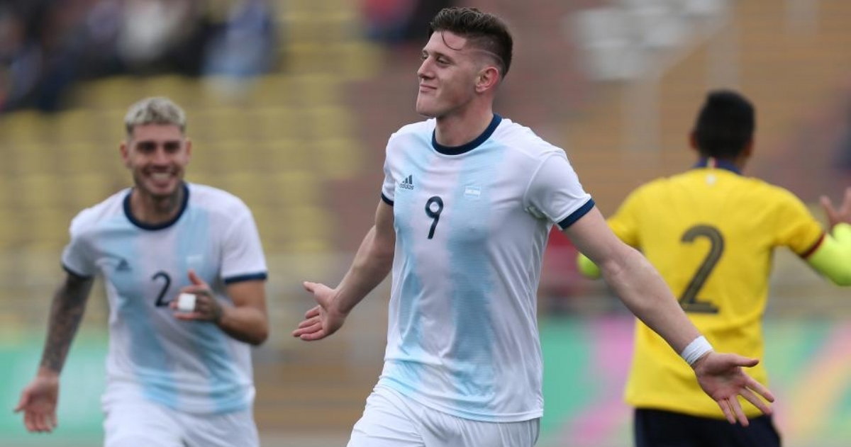 Gaich, (San Lorenzo de Almagro), brilló y guió al equipo a la victoria.
