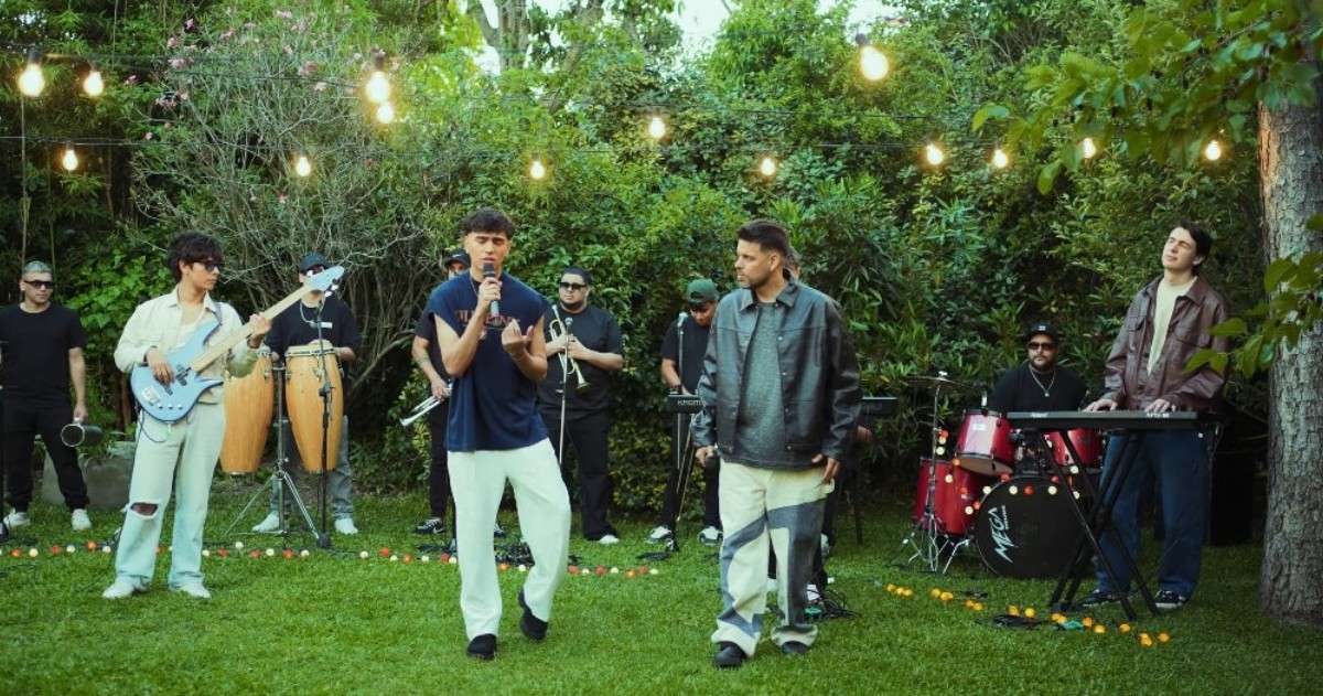 La revelación de La Voz Argentina se unió al grupo cordobés del momento para reversionar el hit que se viralizó en TikTok y marcó tendencia en plataformas digitales.