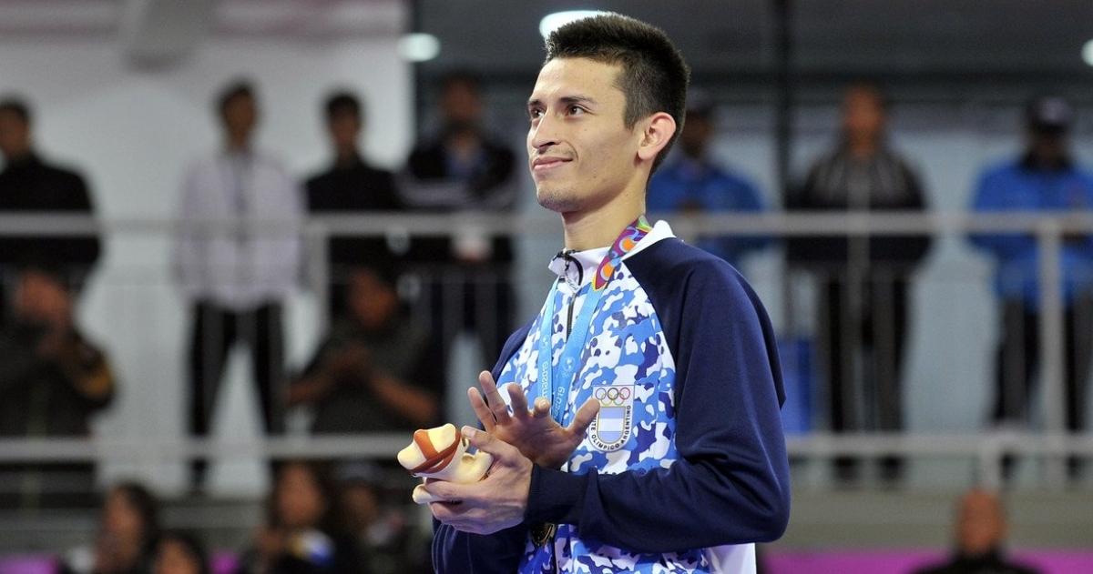 Un nuevo oro para la Argentina. Ahora el campeón piensa en Tokio.