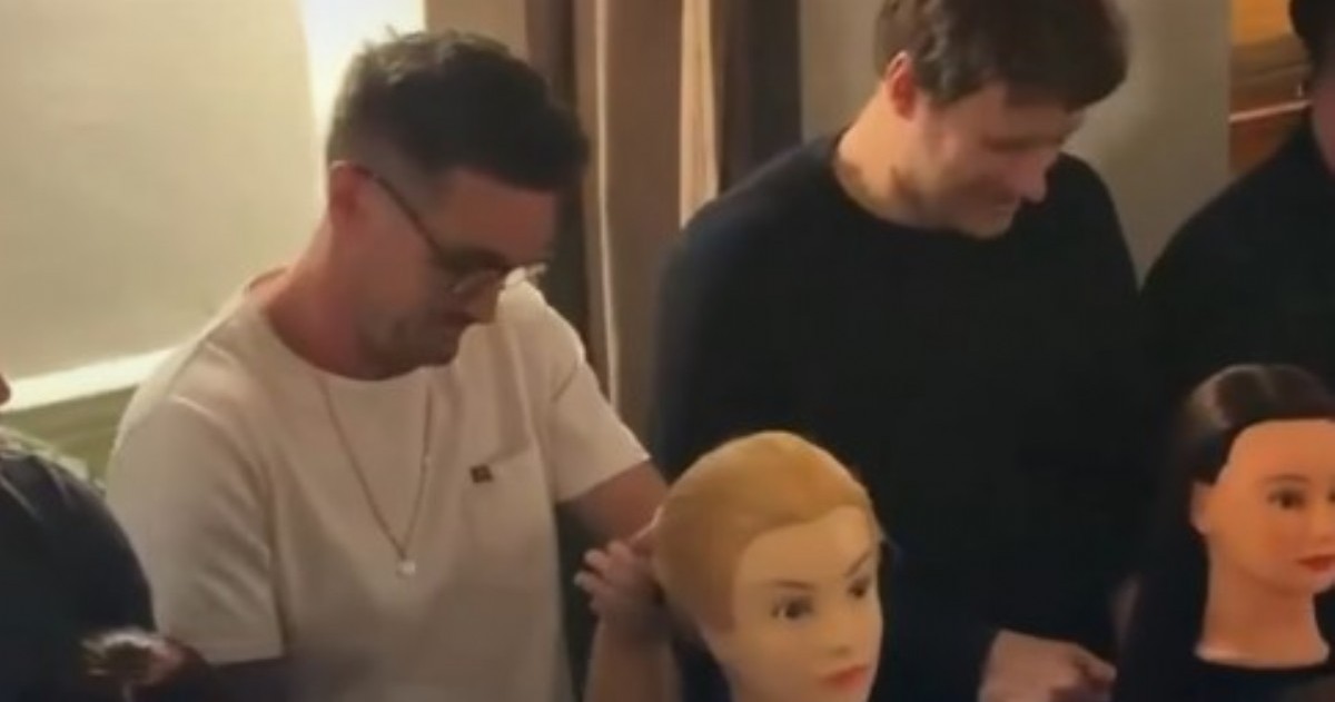 La propuesta forma parte del movimiento “Secret Life of Dads” y reúne a hombres que buscan aprender a hacer trenzas y colitas mientras comparten experiencias sobre la crianza.