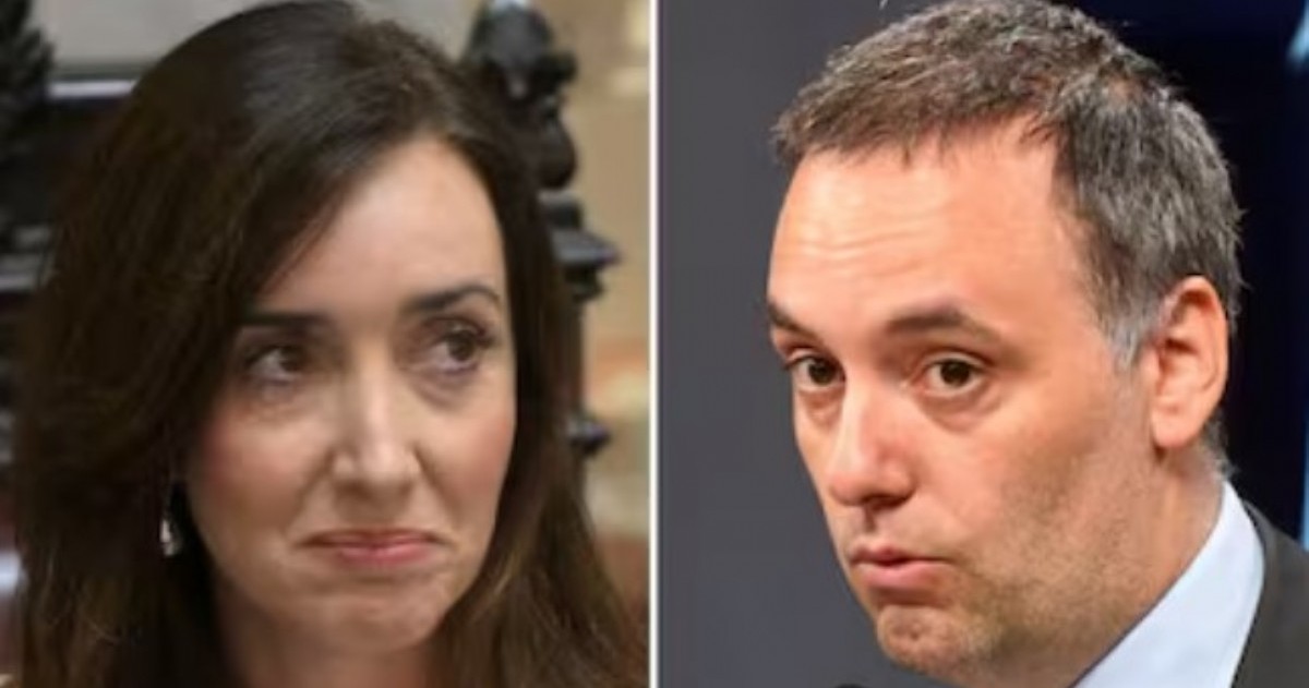 La vicepresidenta compartió en redes sociales un mensaje con críticas al jefe de Gabinete por la presencia de su esposa en la comitiva oficial. El episodio volvió a exponer diferencias dentro del espacio libertario.