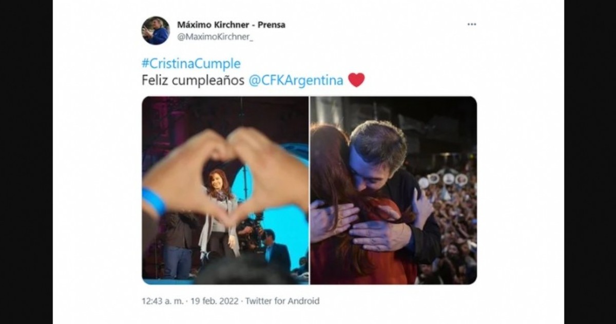 Cristina Kirchner cumple 69 años y se convirtió en tendencia en las redes