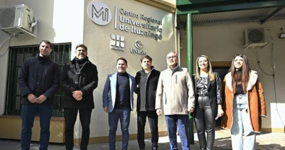El Centro Regional Universitario de Ituzaingó alberga carreras de la Universidad Nacional de La Matanza y de la Universidad Nacional de Hurlingham, y será ampliado con una inversión superior a los 620 millones de pesos.