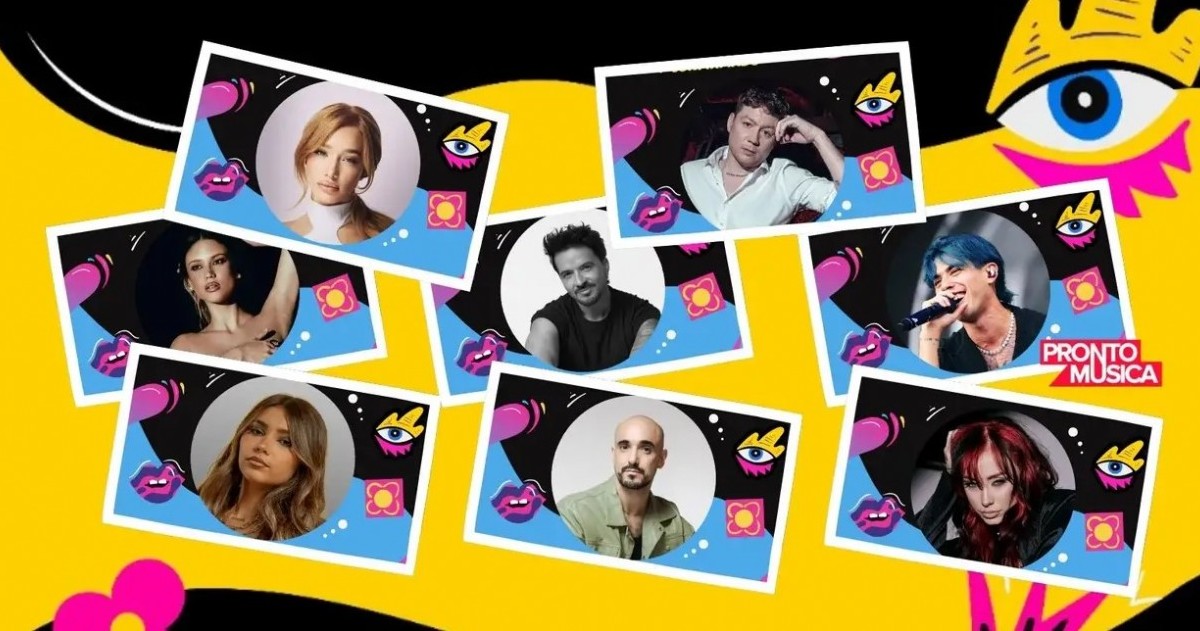 Luis Fonsi, Luck Ra, Abel Pintos, TULI, Ángela Torres y Emanero forman parte de la grilla anunciada para la primera edición argentina de LOS40 Primavera Pop.