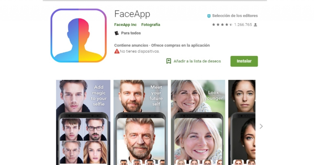 FaceApp se ha vuelto tendencia en el último tiempo
