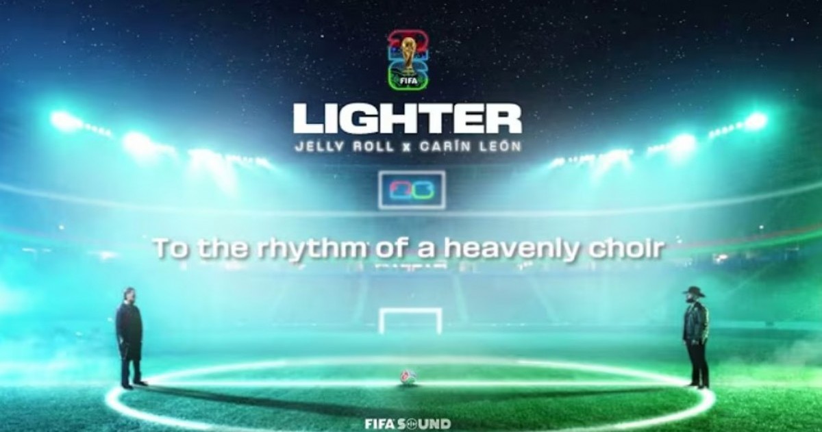 Jelly Roll, Carín León, FIFA Sound - Lighter (FIFA World Cup 2026™)