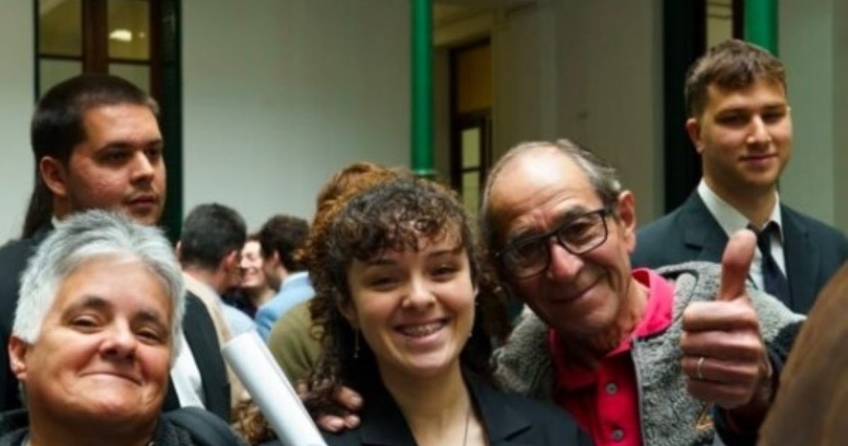 Mar Caminos terminó Ingeniería en la Universidad Nacional de La Plata y recordó una declaración de María Eugenia Vidal de 2018 al celebrar su título.