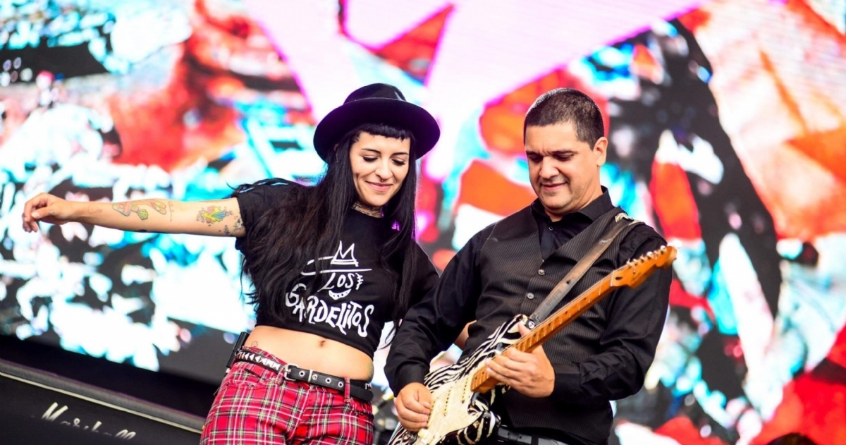Cazzu fue una de las revelaciones del Cosquín Rock 2020 (Foto: Sepia Fotoagencia)