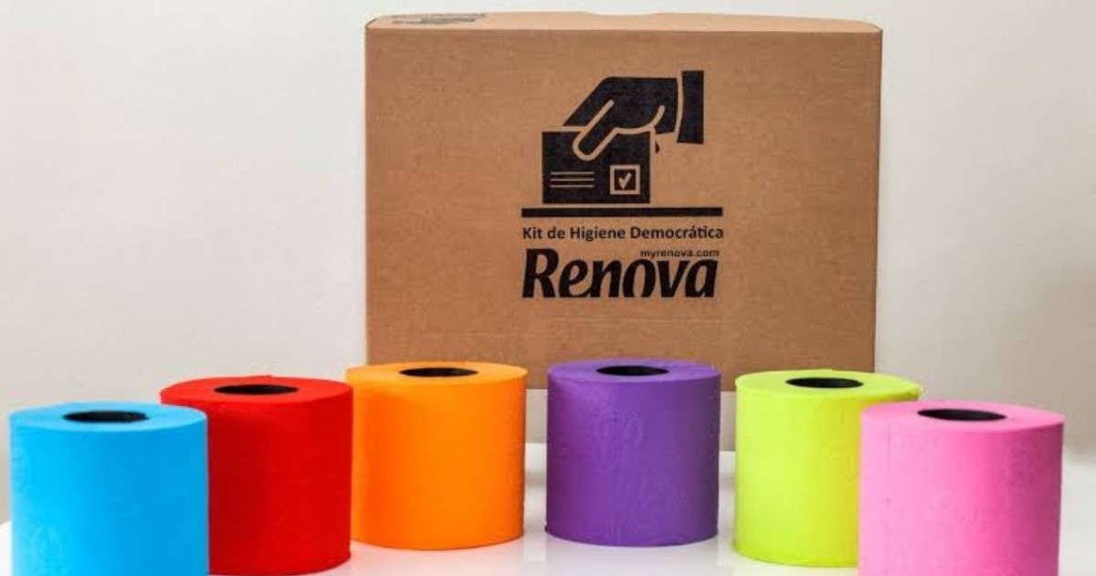 La marca portuguesa Renova desembarcó en la Argentina con su línea de papeles higiénicos y rollos de cocina de colores, disponibles a través de una tienda online y con retiro en Palermo.
