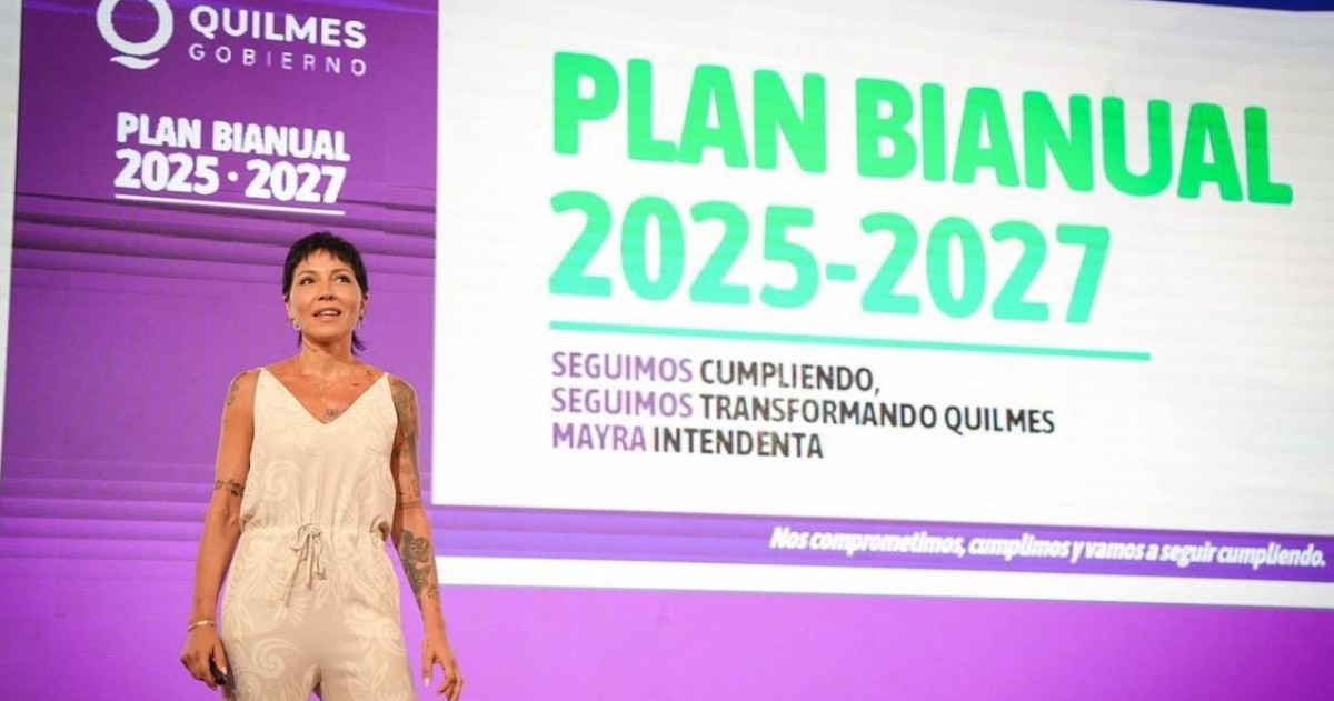 La intendenta anunció 1600 cuadras de pavimento, obras de acceso a la autopista, renovación total de plazas, nuevos edificios educativos, polideportivos, comisarías y fortalecimiento del sistema de recolección.