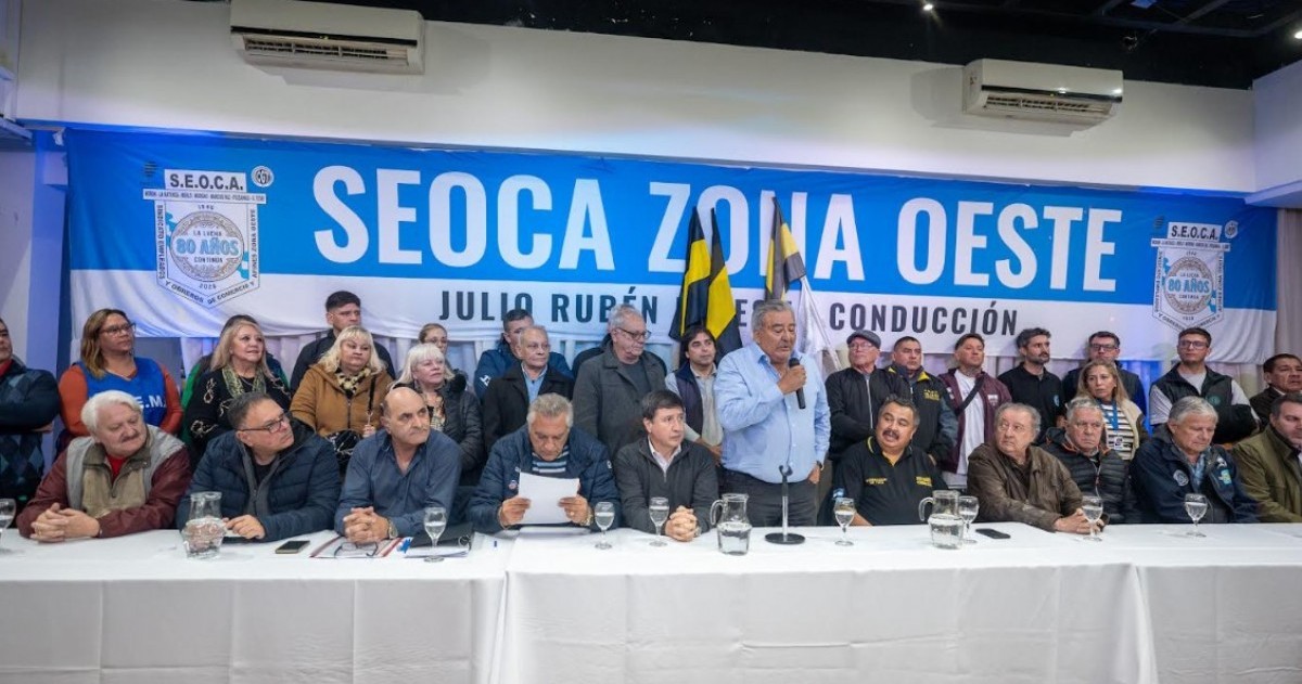 Joaquín Santucho, delegado de empleados de comercio, asumió la conducción de las 62 Organizaciones Peronistas de Morón, Ituzaingó y Hurlingham junto a dirigentes sindicales de más de 30 gremios.