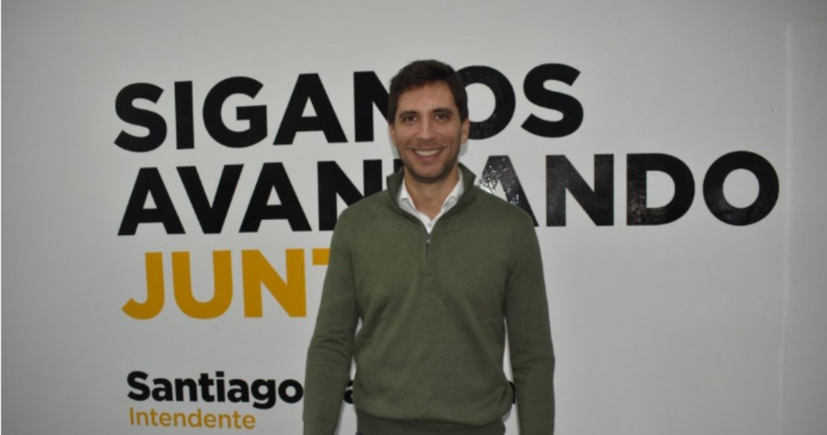 Santiago Passaglia, electo intendente de San Nicolás.