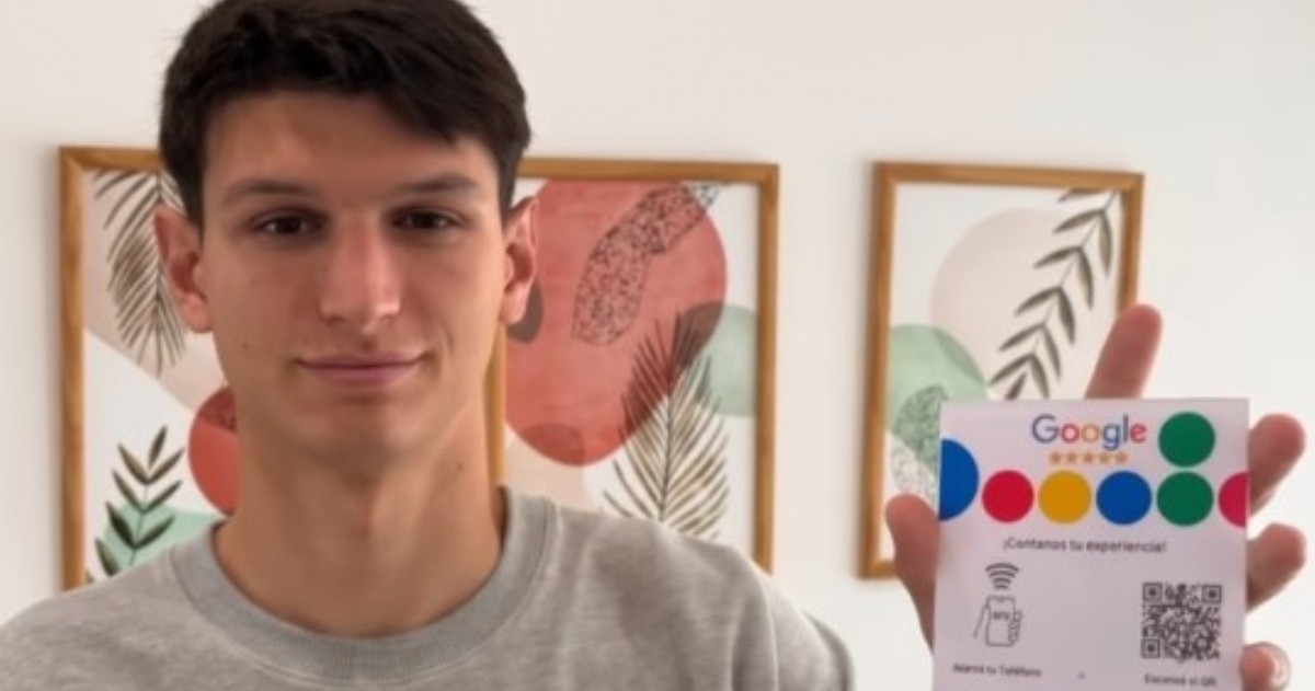 Alejo Salvaña, emprendedor de Roldán, creador de Tap Five.