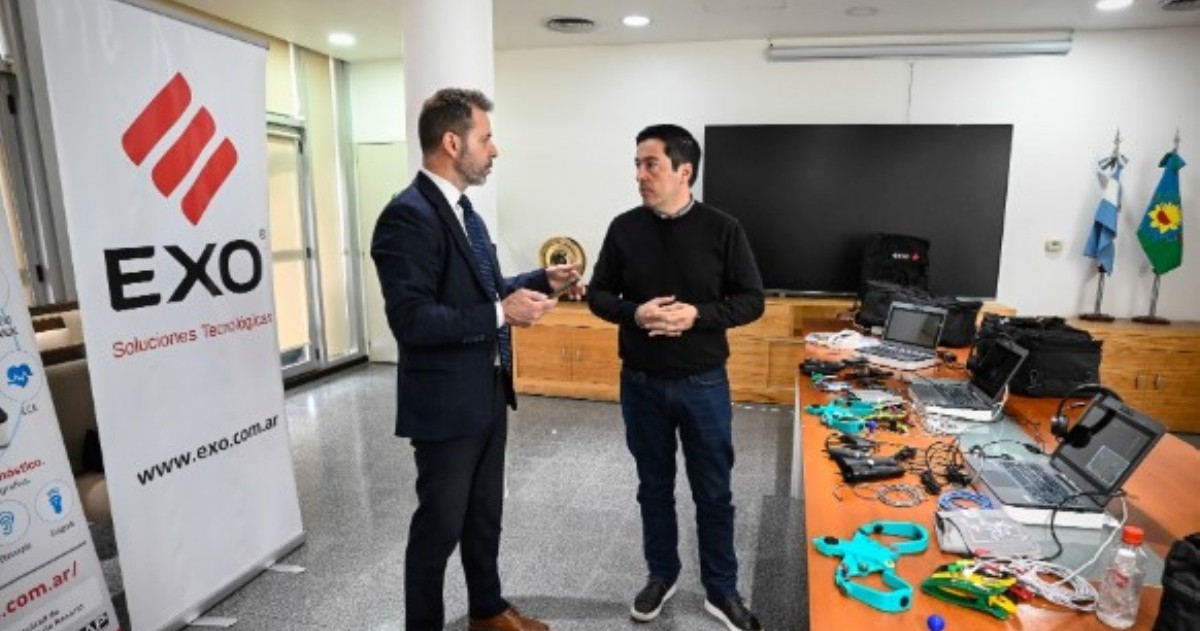 Leonardo Nardini, intendente de Malvinas Argentinas, anunció un acuerdo con la empresa EXO para sumar cuatro centros de diagnóstico móvil al sistema sanitario municipal.
