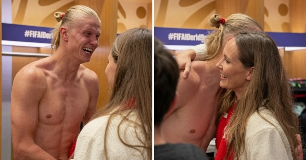 Ingrid Alexandra de Noruega, heredera al trono, felicitó personalmente a Erling Haaland y al resto del plantel tras la clasificación a los cuartos de final del Mundial 2026.