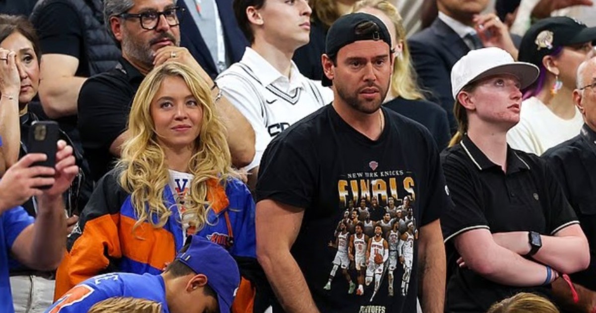 Sydney Sweeney volvió a incluir una referencia a Scooter Braun en una campaña de su propia marca de lencería, SYRN.