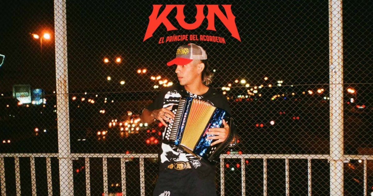 Kun, el Príncipe del Acordeón, grabó su primer trabajo de estudio junto a su banda y apostó por un sonido que refleja la energía de sus presentaciones en vivo.