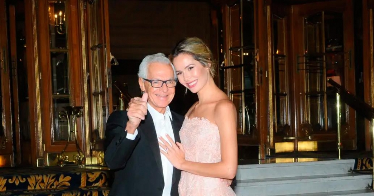 Eduardo y Elina luego de dar el SI!