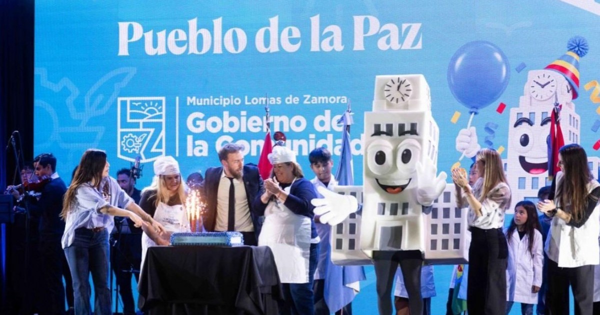 Federico Otermín celebró los 165 años de Lomas de Zamora con actividades comunitarias y reivindicó el origen de la ciudad como “Pueblo de la Paz”.